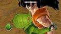 A Saibaman grabs Yamcha