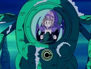 Bulma in her submarine suit