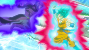 Improved Hit vs SSB Kaioken Goku