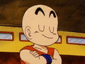 Krillin feels confident after winning