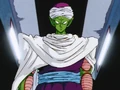 Piccolo smiles at Goku