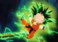Goku electrocutado