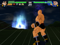 Nappa's Volcano Explosion in Budokai Tenkaichi 3