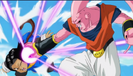 Majin Buu attacks The Saiyan Elite