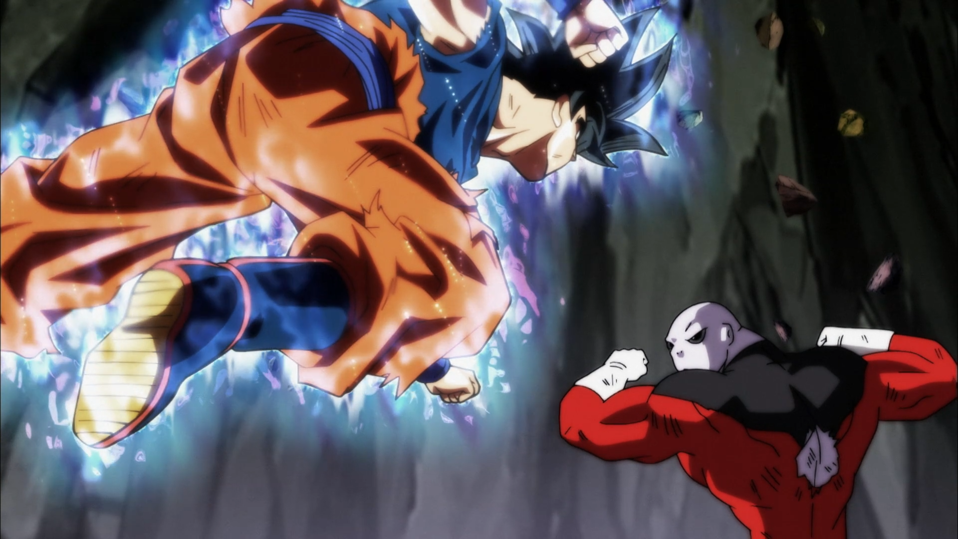 Dragon Ball Super  Sinopse detalha luta entre Goku com Instinto Superior e  Jiren! - NerdBunker