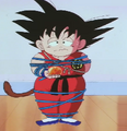 Goku tied up