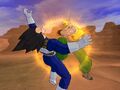 Android 13 attacking Vegeta