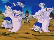 Gotenks usándolo en estado normal.