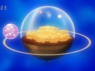 The structure of a Universe seen in the anime