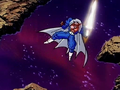 Dabura makes his sword appear