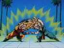 Super Saiyans Goten and Trunks use the Fusion Dance