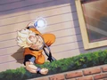 Future Gohan charges an Energy Wave in The History of Trunks