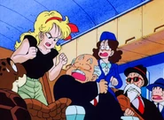 Lunch (Mala) hace un alboroto en el avion!.png (411 kB) Tortuga Marina asustado por Lunch en Dragon Ball: Una gran aventura mística.