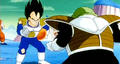 Vegeta faces Guldo