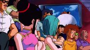 Bulma and Chi-Chi watch Yamcha feeling bored