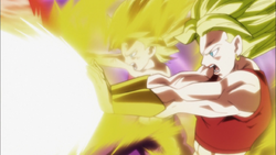 Caulifla Kale ataque