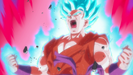 Super Saiyan Blue Goku about to activate X10 Kaio-ken