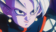 Supreme Kai watching Vegeta change