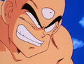 Tien warns Goku to prepare himself for battle