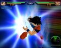 Goku charges a Kamehameha in Budokai Tenkaichi