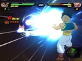 Super Oob atacando Vegeta