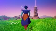 Kakarot - Gohan walks toward the Z Sword Plateau