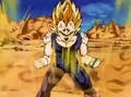 Vegeta charging.jpg (14 KB) Majin Vegeta powered up