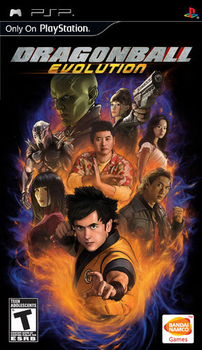 Dragonball Evolution PSP box art