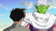 Gohan Piccolo treinar