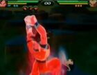 Goku uses his Kaio-ken Finish in Budokai Tenkaichi