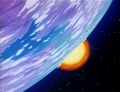 Planet Vegeta in Dodoria's flashback