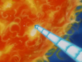 Goku's 10x Kamehameha blasts Baby into the Sun