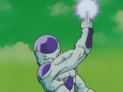Frieza charges a Death Wave