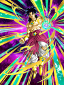 Broly artwork in Dokkan Battle