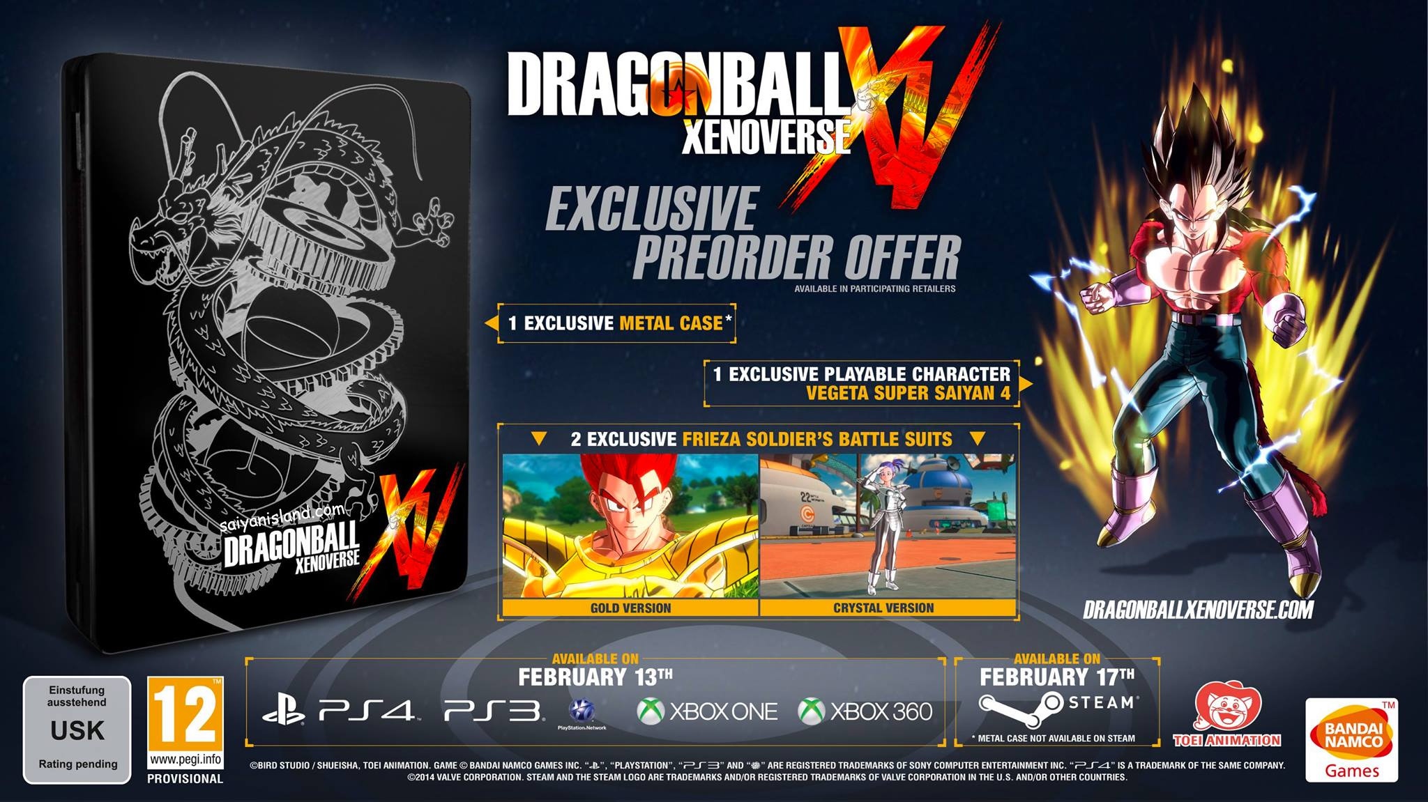 Vê a edição de coleccionador de Dragon Ball Xenoverse 2
