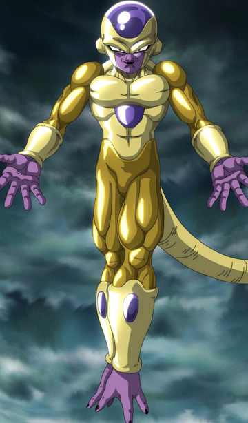 Screen shots from the fight against Golden Frieza