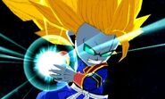 KF Baby (Goku fused) in Super Saiyan 3