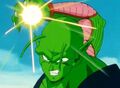 Piccolo charges a Ki Blast