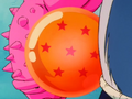 Dodoria holding Dragon Balls