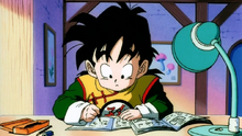 Gohan étudie.png