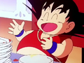 Goku after eating