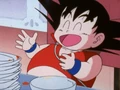 Goku after eating