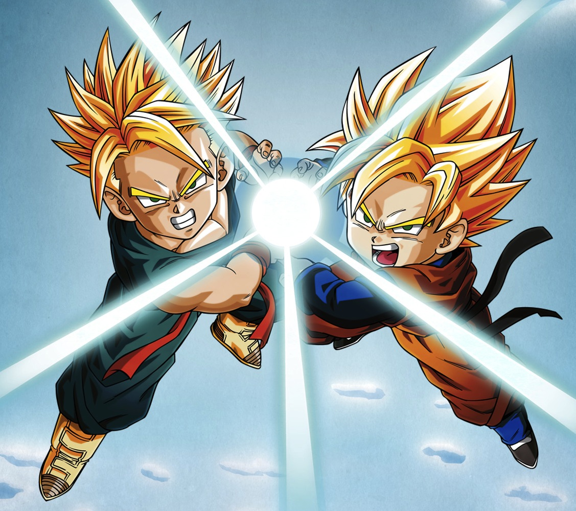 If you were to redesign Goten's and Future Trunks look in DBS