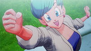 Bulma Happy DBZ Kakarot