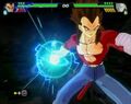 Super Saiyan 4 Vegeta uses the Final Shine Attack