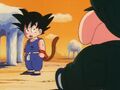 Goku asking oolong if he likes bacon