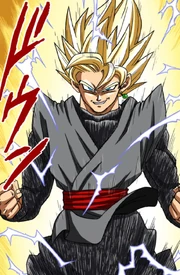 Goku Black as a Super Saiyan