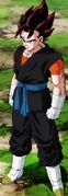 Vegito's overall appearance in the Prison Planet Saga.