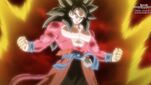 Super Saiyan 4 Xeno Goku in Hell in Super Dragon Ball Heroes