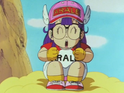 Arale en la Nube Voladora